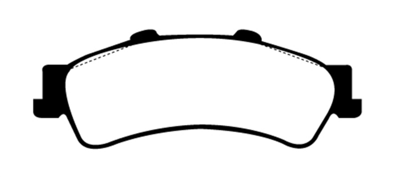 EBC 01-05 Cadillac Deville 4.6 HD Greenstuff Rear Brake Pads thumbnail 6