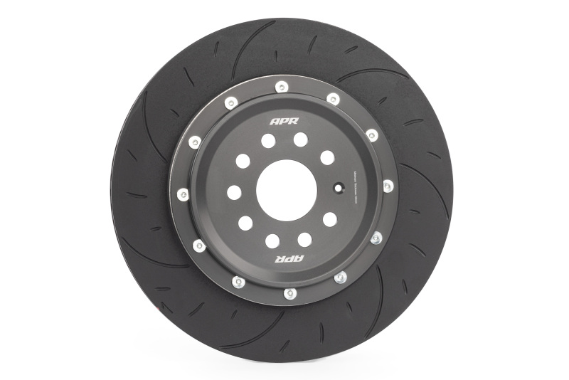APR 15-20 & 22-24 Audi A3 Quattro 370x34mm 6-Piston Big Brake Kit (MQB/MQBEVO 312mm) - Front - Grey