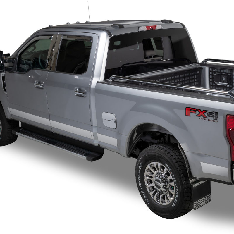 Putco 17-20 Ford SuperDuty Reg Cab 8ft Box Dually - 10pcs - 4.25in Wide SS Rocker Panels thumbnail 2