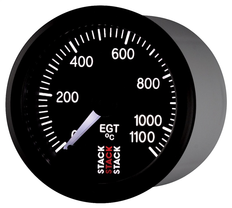 Autometer Stack 52mm 0-1100 Deg C Pro Stepper Motor Exhaust Gas Temp Gauge - Black thumbnail 8
