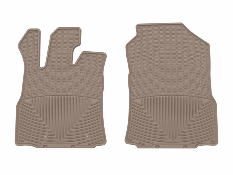 WT Rubber Mats - Front - Tan