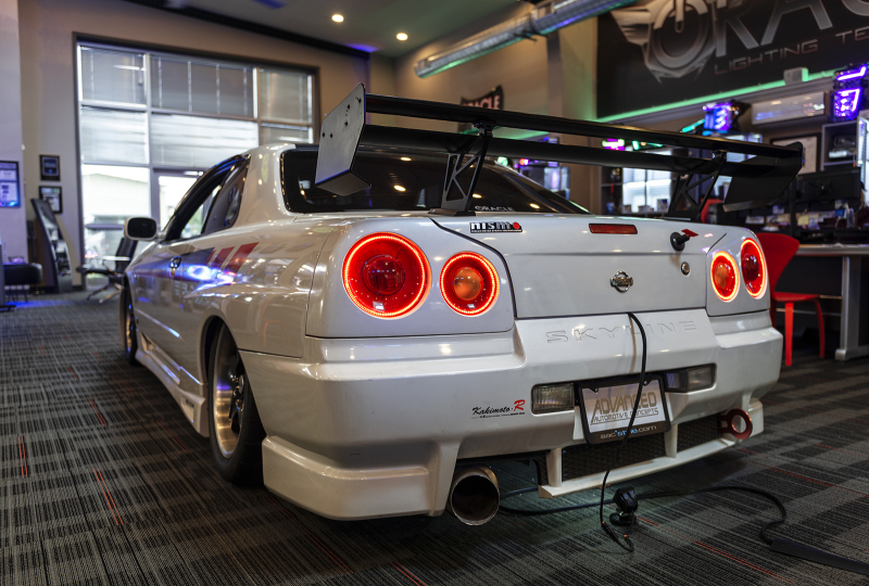 Oracle Nissan Skyline 98-01 LED Halo Kit Tail Light Halo Kit - White