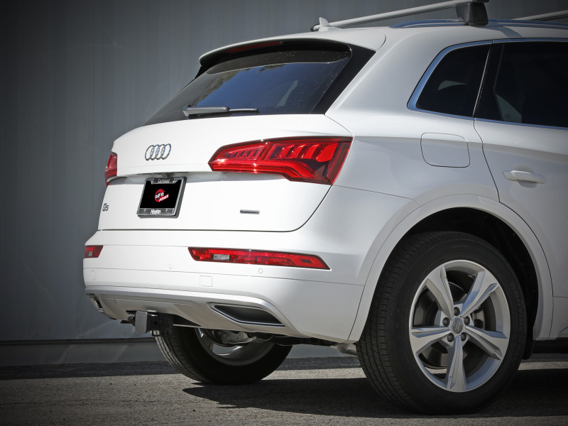aFe MACH Force-Xp 17-21 Audi Q5 L4-2.0L (T) 3in to 2.5in Stainless Steel Cat-Back Exhaust System thumbnail 9