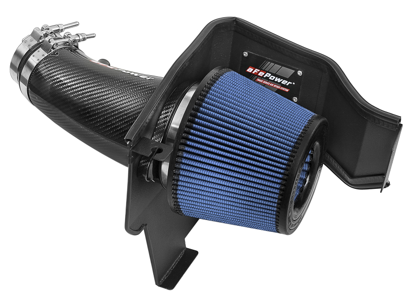 aFe MagnumFORCE Carbon Fiber Intake Stage-2 Pro 5R 11-17 Dodge Challenger/Charger SRT-8 V8 6.4L thumbnail 2