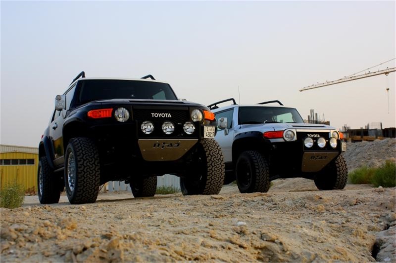 N-Fab RSP Front Bumper 06-17 Toyota FJ Cruiser - Tex. Black - Multi-Mount thumbnail 2