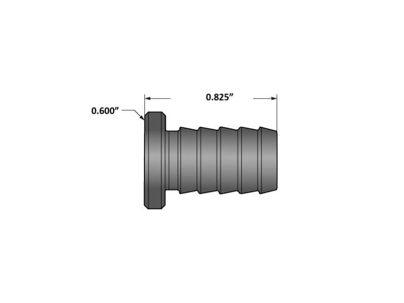 Fleece Performance Universal 3/8in Billet Aluminum Block Off Plug thumbnail 3