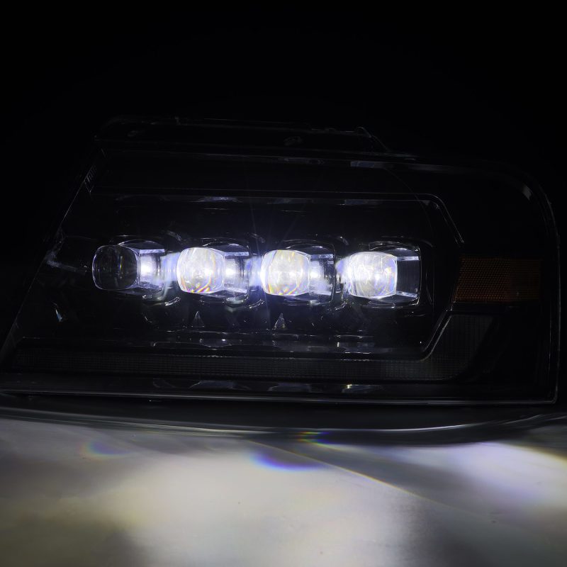 AlphaRex 04-08 Ford F-150 (No 2004 Heritage) NOVA-Series LED Proj HL Chrome w/Actv Light / Seq. Sig thumbnail 6