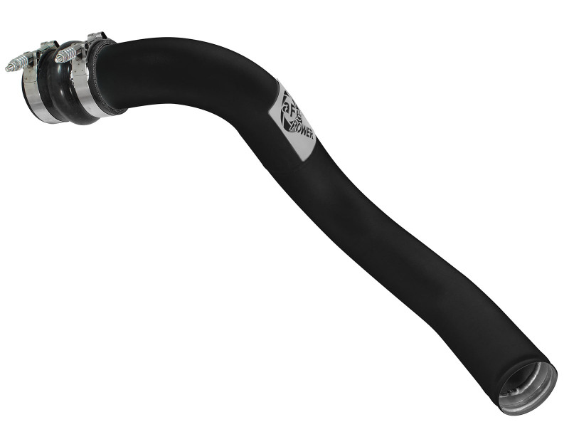 BladeRunner 3 IN Aluminum Hot Charge Pipe Black
