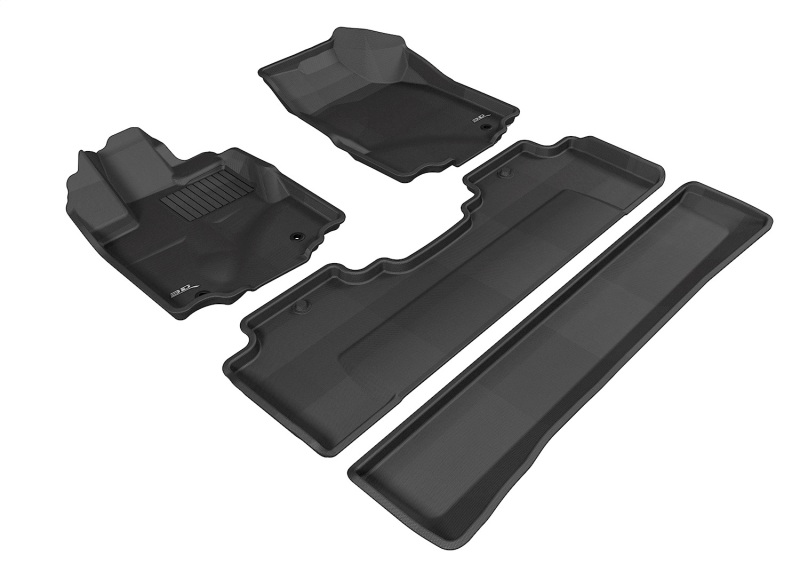 3D MAXpider 06-14 Honda Ridgeline Kagu Black Full Set thumbnail 2