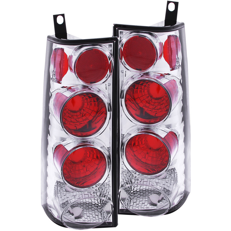 ANZO 1996-2002 GMC Savana Taillights Chrome thumbnail 5