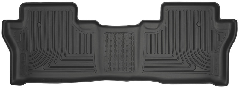 Husky Liners 2016 Honda Pilot WeatherBeater 2nd Row Black Floor Liners thumbnail 3