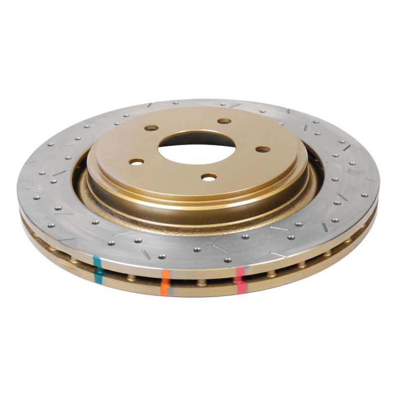 DBA HD Series 4000XS Brake Rotors for 2006-2009 XLR - DBA42991XS Disc Rotor, Cross-Drilled, Slotted, 4000 XS Series, Uni-Directional, Chevrolet, Corvette, Rear, Each thumbnail 5