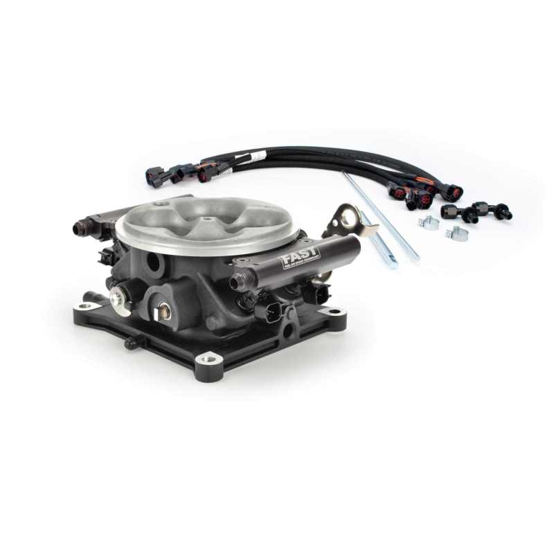 FAST EZ-EFI Dual Quad Self-Tuning Fuel Injection Systems 304155-06 ECU, Fast XFI, Injection, Throttle Body, Upgrade, Kit thumbnail 2