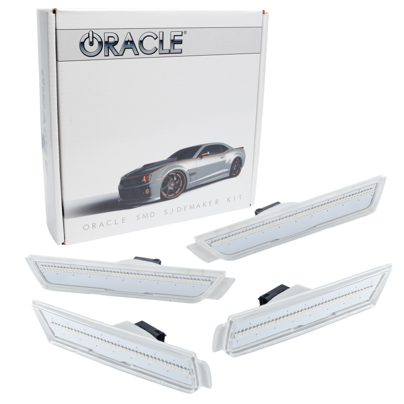 Oracle 10-15 Chevrolet Camaro Concept Sidemarker Set - Clear - No Paint thumbnail 2