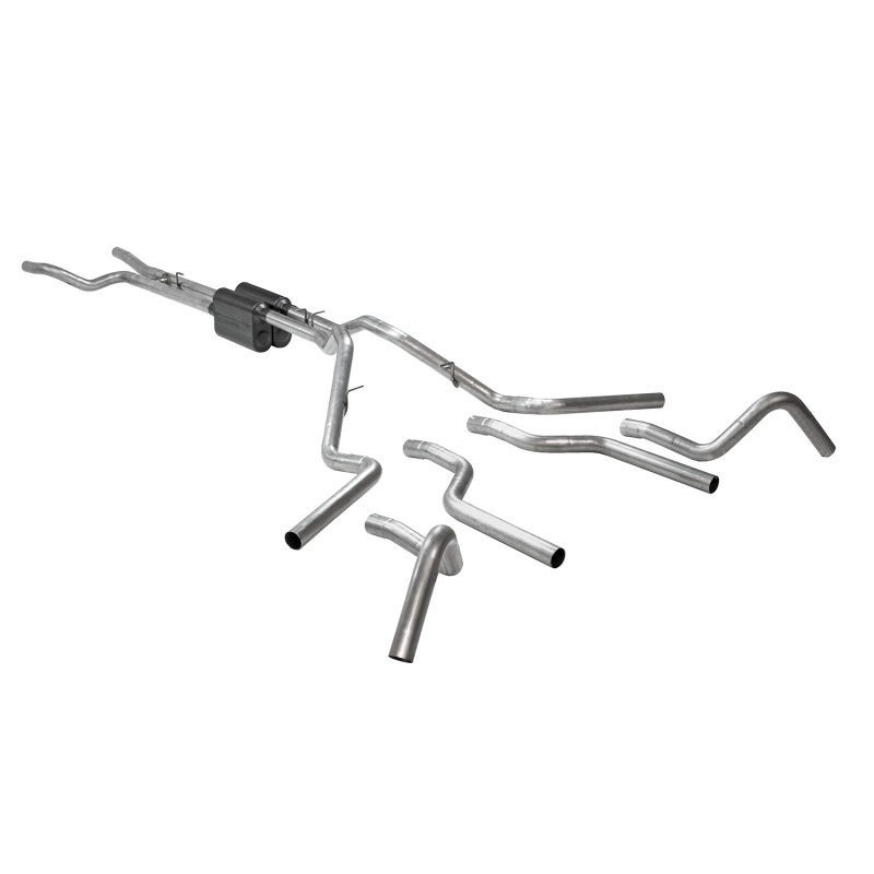 Flowmaster 67-72 Ford F100 American Thunder Cat-Back Exhaust System - (wide Tank) thumbnail 2