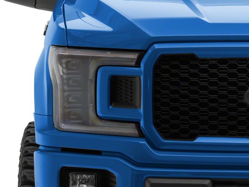 Raxiom 18-20 Ford F-150 CXR Series LED Headlights with Amber DRL- Black Housing- Clear Lens thumbnail 6