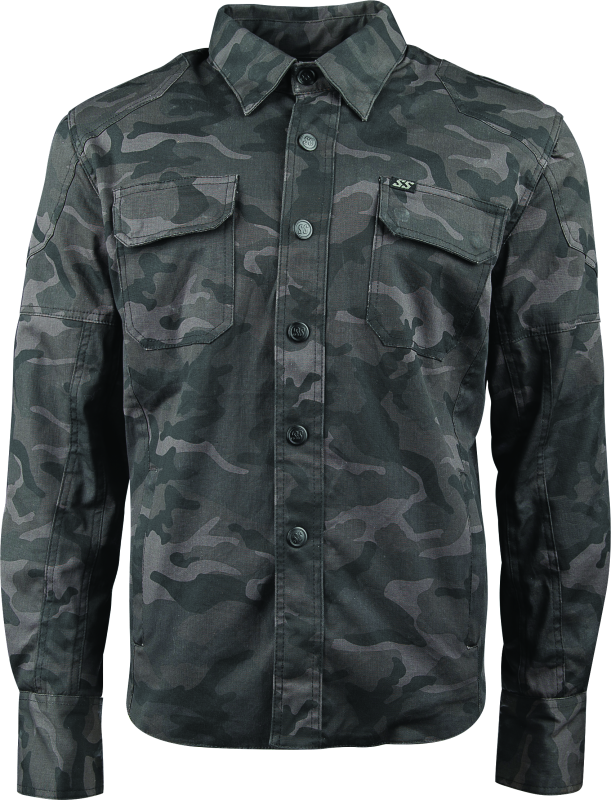 Speed and Strength Call to Arms Moto Shirt Camouflage - Medium thumbnail 3