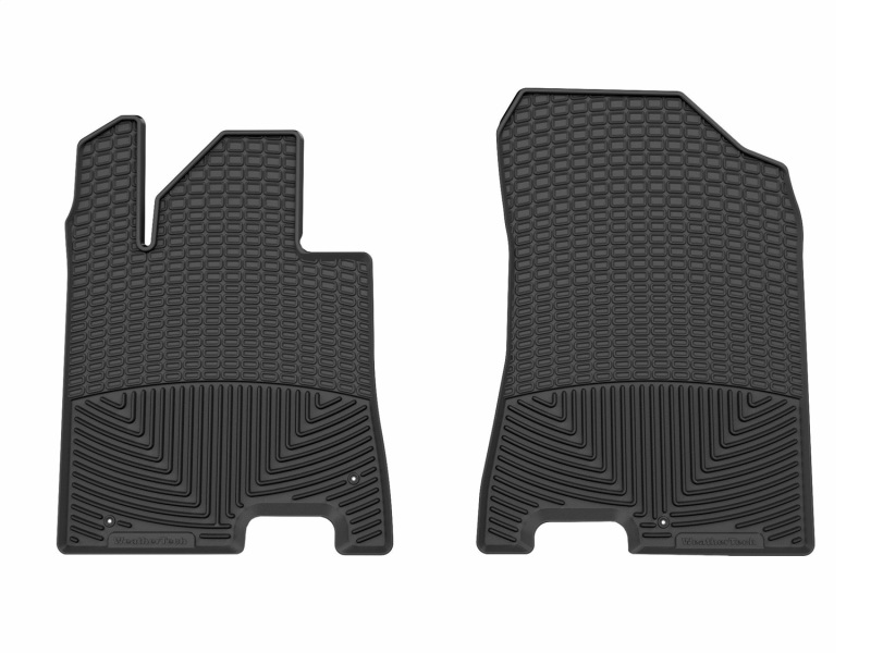WT Rubber Mats - Front - Blk