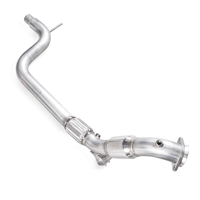 Stainless Works 2015-16 Mustang Downpipe 3in High-Flow Cats Factory Connection thumbnail 2