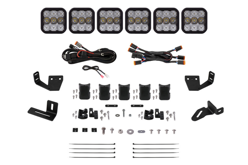 Diode Dynamics Prinsu/Sherpa Roof Racks SS5 CrossLink Bracket Kit thumbnail 7