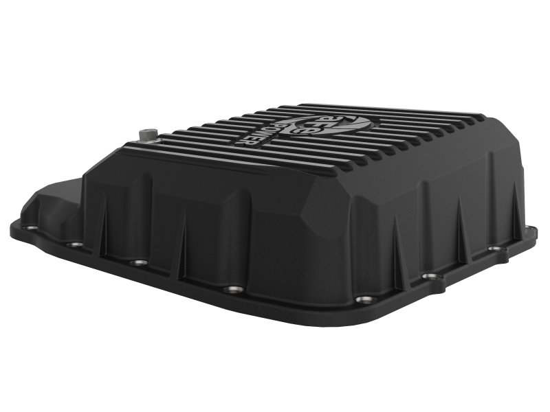 aFe Transmission Pan (Black w/ Machined Fins) 13-19 Dodge Diesel Trucks L6-6.7L (td) thumbnail 7