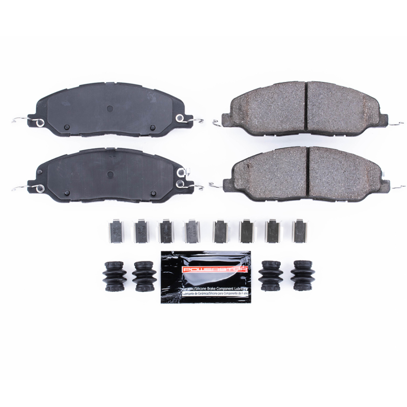 Power Stop 11-14 Ford Mustang Front Z23 Evolution Sport Brake Pads w/Hardware thumbnail 2