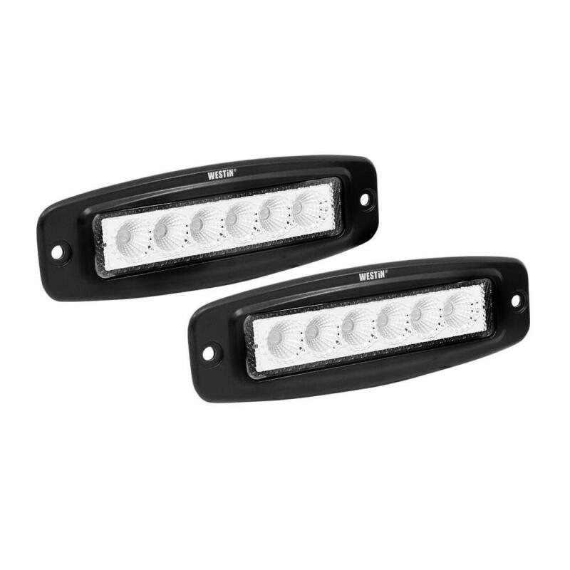 Westin Single Row 6 x 3W Bridgelux w/terminated wiring (set of 2) - Black thumbnail 4