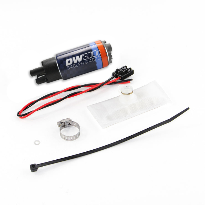 DeatschWerks 88-91 BMW 325i DW300C 340 LPH Compact Fuel Pump w/ Install Kit (w/o Mounting Clips) thumbnail 2