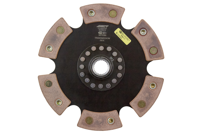 ACT 1990 Acura Integra 6 Pad Rigid Race Disc thumbnail 5