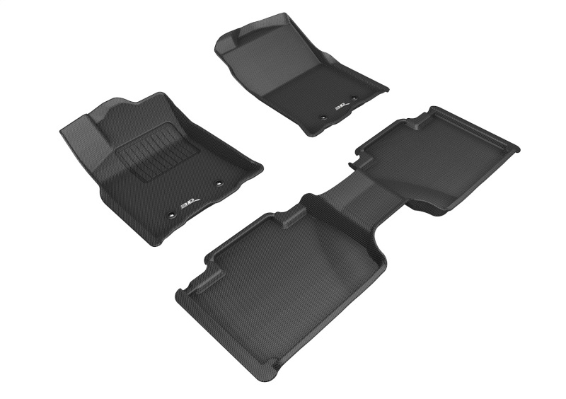 3D MAXpider 18-23 Toyota Tacoma Access Cab Kagu Black Full Set (R2 w/ SeatS) thumbnail 2
