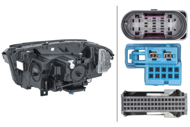 Hella 21-22 Mercedes-Benz Gla Headlamp Rh Led Dynamic thumbnail 2