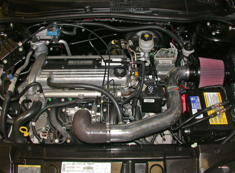 K&N 02-04 Chevy Cavalier L4-2.2L Silver Typhoon Intake thumbnail 4