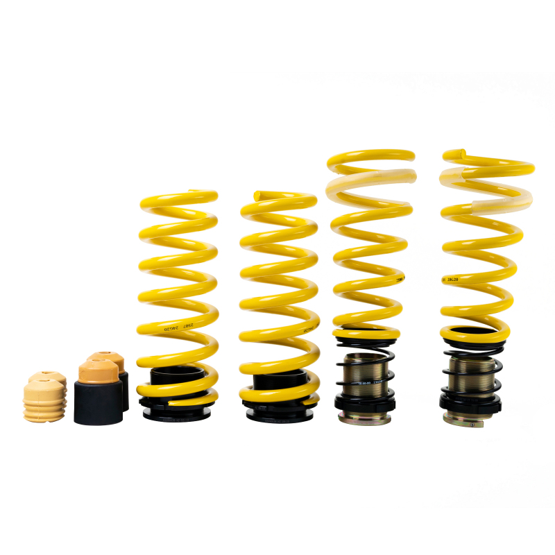 ST Suspensions Adjustable Lowering Springs 27327018 Springs, Height, Front and Rear, Yellow Powdercoated, Use with Factory Dampers, Dodge, Kit thumbnail 7