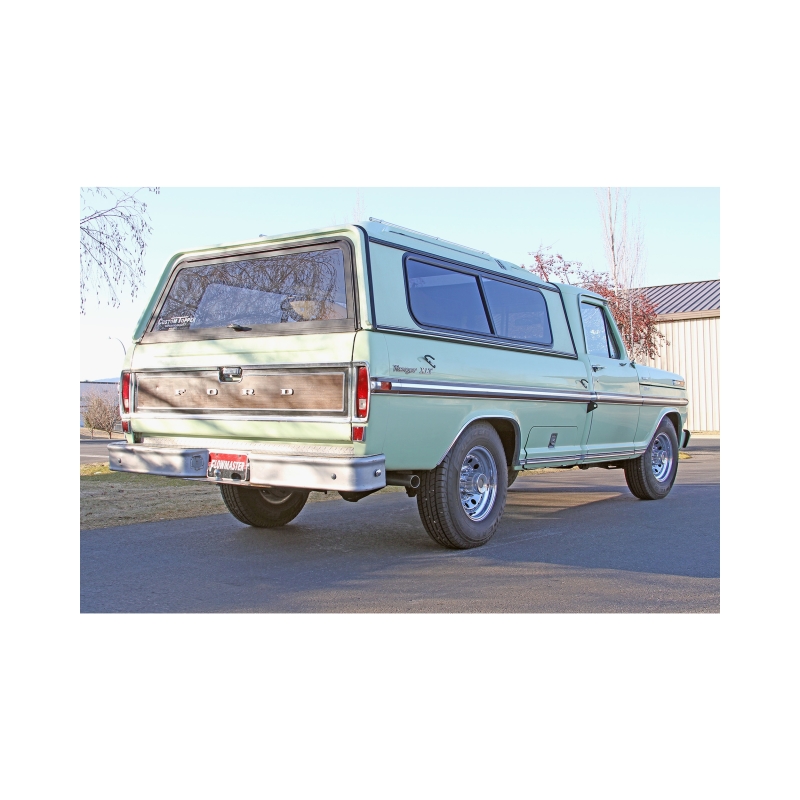 Flowmaster 67-72 Ford F100 American Thunder Cat-Back Exhaust System - (wide Tank) thumbnail 3