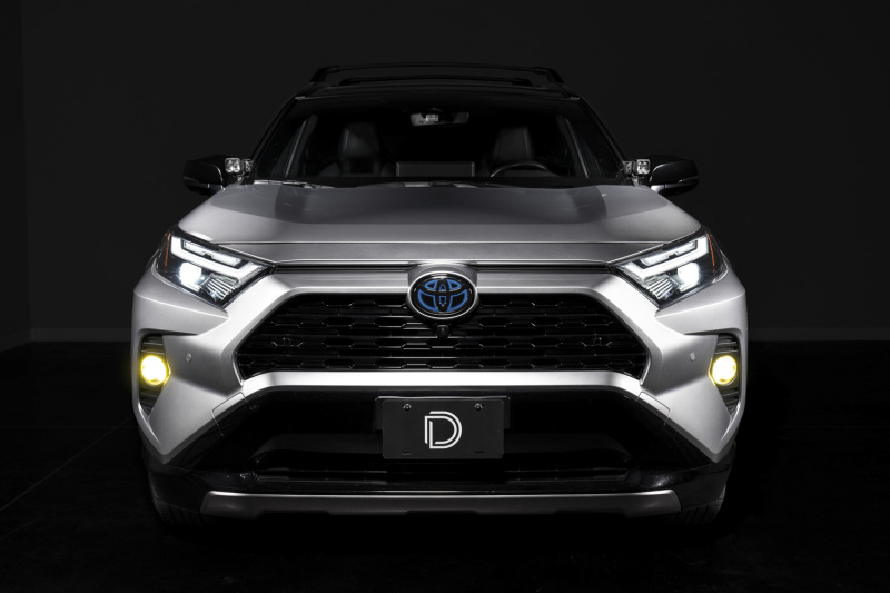 Diode Dynamics 19-22 Toyota RAV4 SS3 Add-On Fog Lamp Kit - White Sport