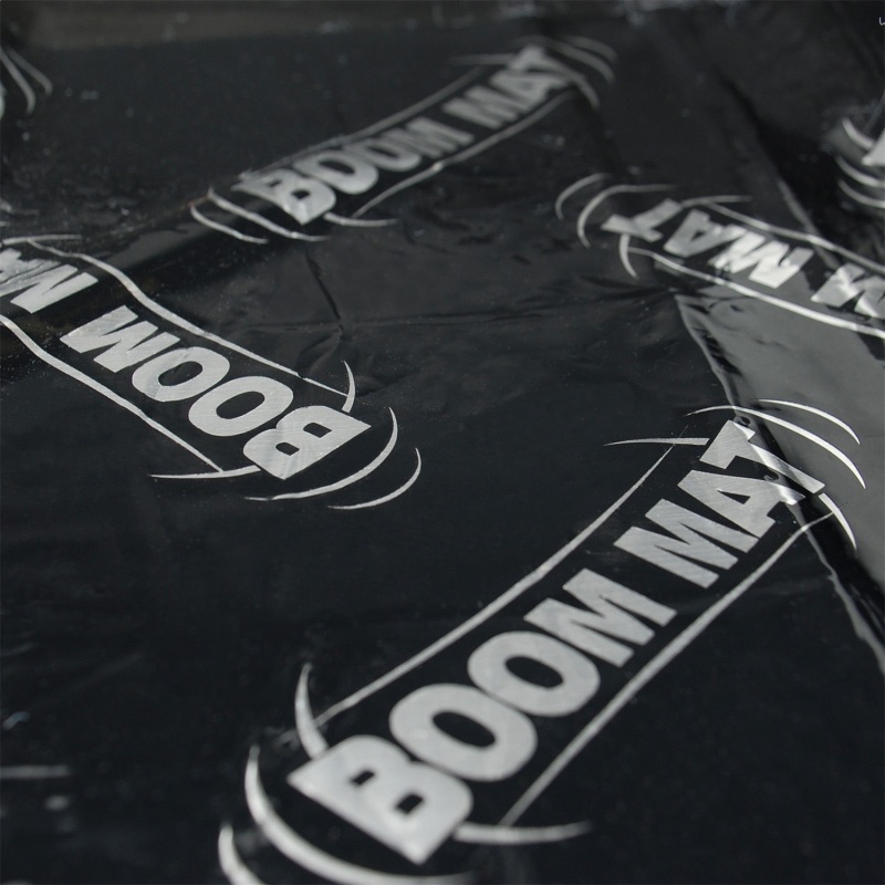 DEI Boom Mat Damping Material - 12in x 12-1/2in (2mm) - 2.1 sq ft - 2 Sheets thumbnail 4