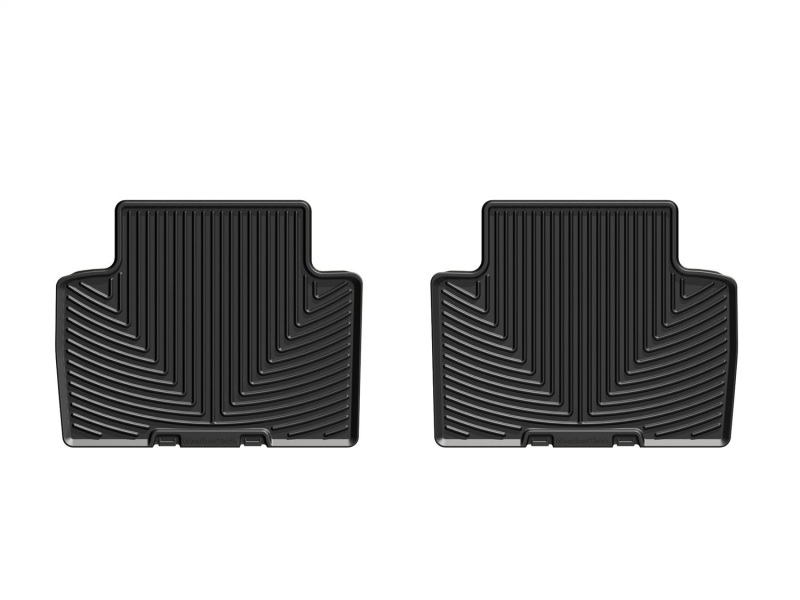 WeatherTech 2016+ Honda Civic Sedan / Coupe Rear Rubber Mats - Black