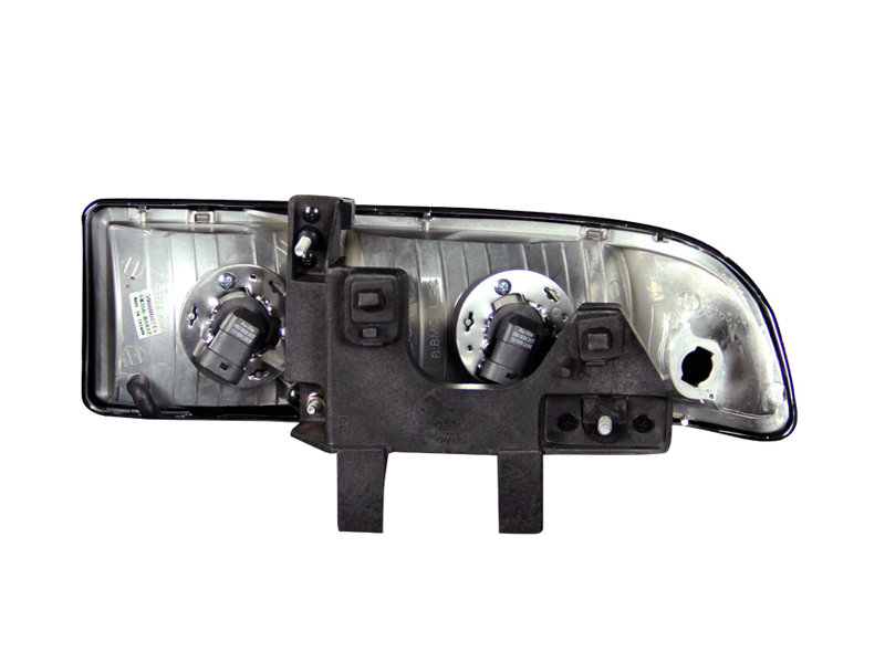 ANZO 1998-2005 Chevrolet S-10 Crystal Headlights Black thumbnail 7