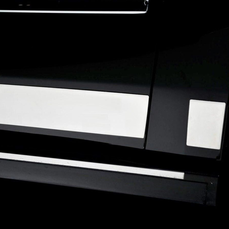 Putco 07-13 Chevy Silv Crew Cab 5.5 Box - 6in Wide - 12pcs Pro Stainless Steel Rocker Panels thumbnail 2