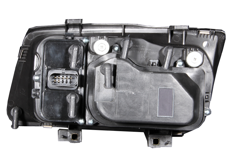 ANZO 1999-2005 Volkswagen Jetta Projector Headlights w/ Halo Black (CCFL) thumbnail 7