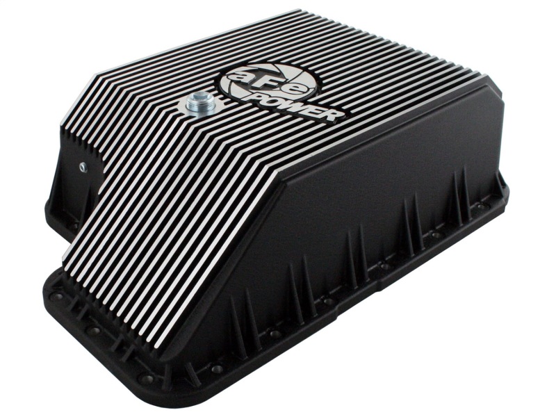 aFe Transmission Pan (Black); Ford Diesel Trucks 03-10 V8-6.0/6.4L (td) thumbnail 9
