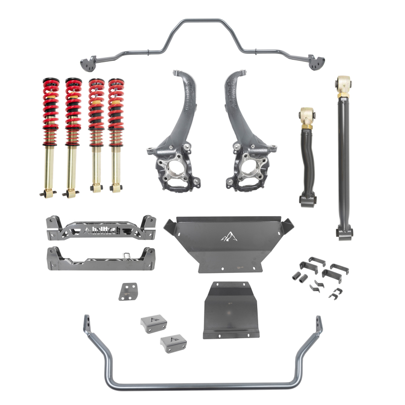 Belltech 21-25 Ford Bronco 4in-7.5in Lift Kit w/ Coilovers / Front & Rear Swaybars
