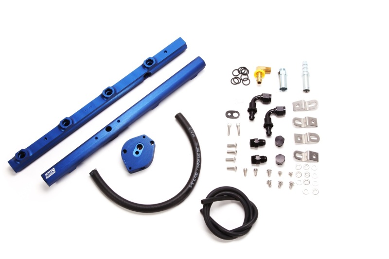 BBK 96-98 Mustang 4.6 GT High Flow Billet Aluminum Fuel Rail Kit thumbnail 5