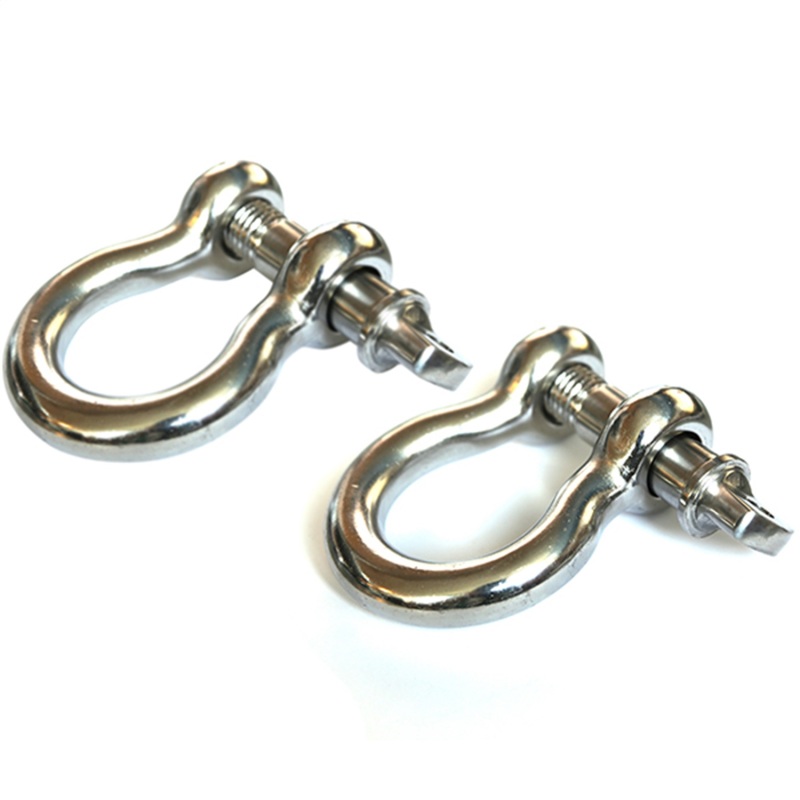 D-Ring Shackle Kit, 7/8 Inch, Stainless Steel, Pair
D-Ring