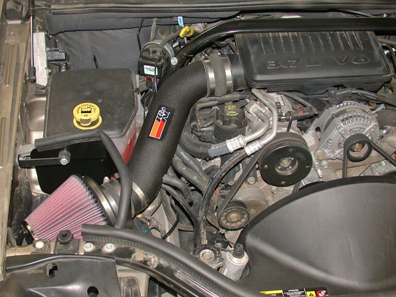 K&N 05-07 Jeep Grand Cherokee V6-3.7L Performance Intake Kit thumbnail 7