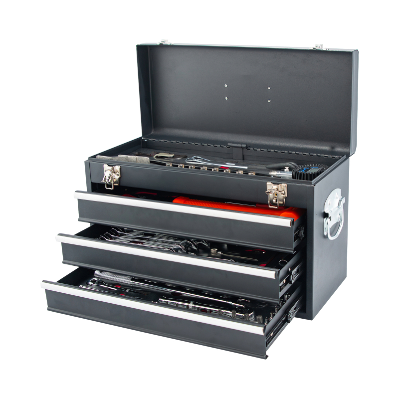 BikeMaster 3 Drawer Tool Kit - 129 Piece Set