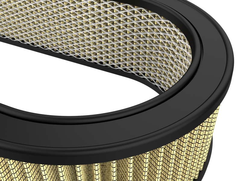 aFe Pro GUARD 7 Air Filter Elements 18-87003 Filter, Guard 7, Cotton/Synthetic, Oval, 7.25 in. Width, 18.10 in. Length, 4.00 in. Height, Each thumbnail 8