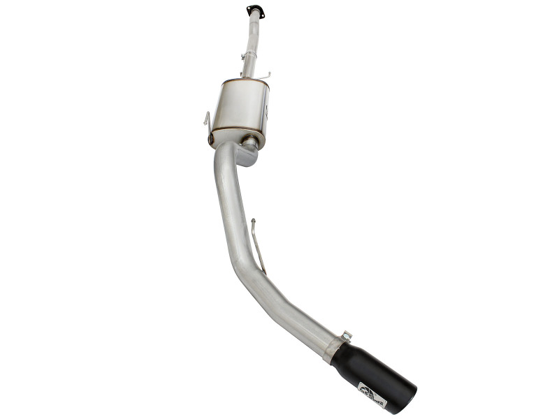aFe MACH Force XP Exhaust 3in-3.5in SS Single Side Exit CB w/ Black Tips 15 Ford F150 V8 5.0L CC/SB thumbnail 8