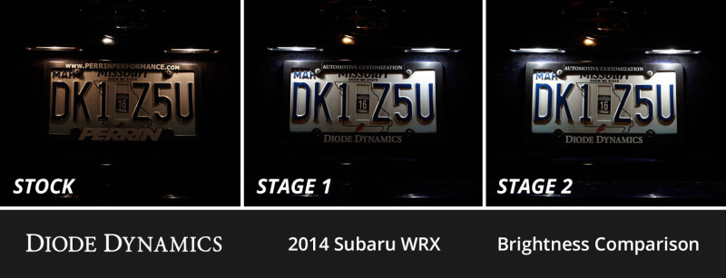 Diode Dynamics 08-14 Subaru WRX Interior LED Kit Cool White Stage 1 thumbnail 9