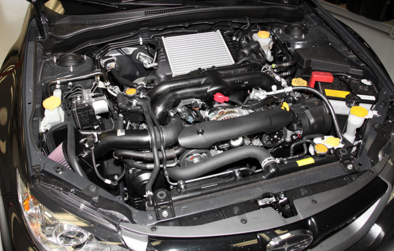 K&N 08-11 WRX/STi Black Typhoon Short Ram Intake thumbnail 4